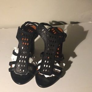 Black Via Spiga Heels